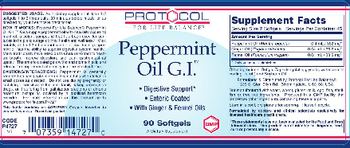 Protocol For Life Balance Peppermint Oil G.I. - supplement