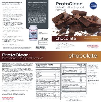 Protocol For Life Balance ProtoClear Chocolate - 