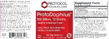 Protocol For Life Balance ProtoDophilus - supplement