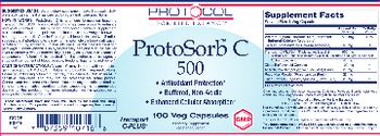 Protocol For Life Balance ProtoSorb C 500 - supplement