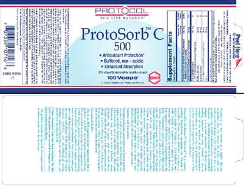 Protocol For Life Balance ProtoSorb C 500 - supplement