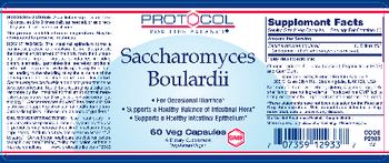 Protocol For Life Balance Saccharomyces Boulardii - supplement