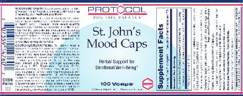 Protocol For Life Balance St. John's Mood Caps - supplement