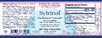 Protocol For Life Balance Sytrinol Cholesterol Formula - supplement