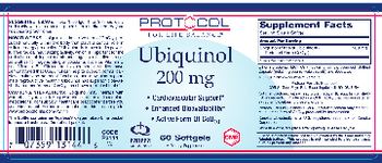 Protocol For Life Balance Ubiquinol 200 mg - supplement