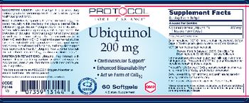 Protocol For Life Balance Ubiquinol 200 mg - supplement