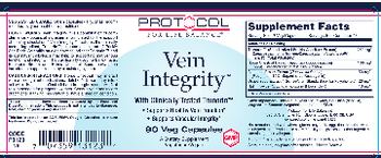 Protocol For Life Balance Vein Integrity With Clinically Tested Trunorin - supplement