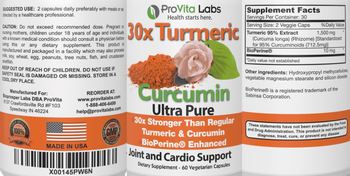 Provita Labs Curcumin Ultra Pure - supplement