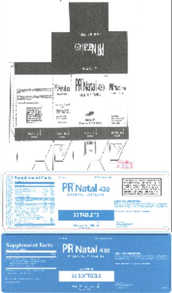 PruGen, Inc. Pharmaceuticals PR Natal 430 With DHA - 