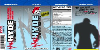 PS ProSupps Mr Hyde Blue Razz - supplement