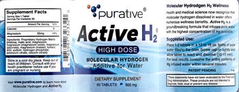 Purative Active H2 - supplement