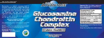 Pure Advantage Glucosamine Chondroitin Complex - supplement