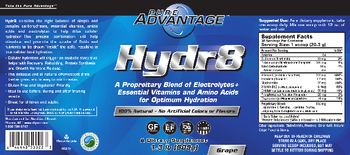 Pure Advantage Hydr8 Grape - supplement
