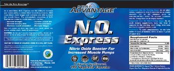 Pure Advantage N.O. Express - supplement