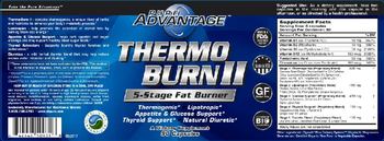 Pure Advantage Thermo-Burn II - supplement