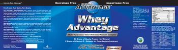 Pure Advantage Whey Advantage Chocolate - supplement