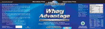 Pure Advantage Whey Advantage Vanilla - supplement