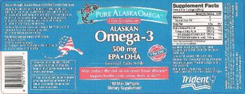 Pure Alaska Omega Alaskan Omega-3 - supplement