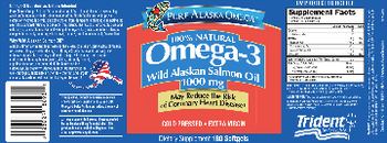 Pure Alaska Omega Omega-3 Wild Alaskan Salmon Oil 1000 mg - supplement