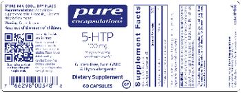 Pure Encapsulations 5-HTP 100 mg - supplement