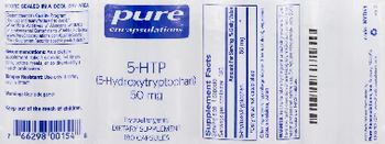 Pure Encapsulations 5-HTP (5-Hydroxytryptophan) 50 mg - supplement