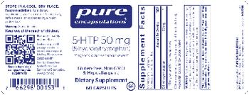Pure Encapsulations 5-HTP 50 mg  (5-Hydroxytryptophan) - supplement