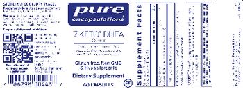 Pure Encapsulations 7-Keto DHEA 100 mg - supplement