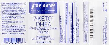 Pure Encapsulations 7-Keto DHEA 50 mg - supplement