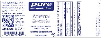 Pure Encapsulations Adrenal - supplement