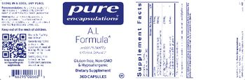 Pure Encapsulations A.I. Formula - supplement