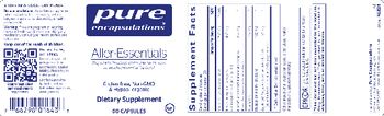 Pure Encapsulations Aller-Essentials - supplement