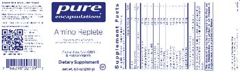 Pure Encapsulations Amino Replete - supplement