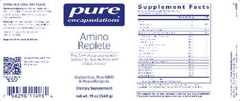 Pure Encapsulations Amino Replete - supplement