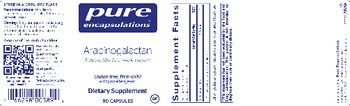 Pure Encapsulations Arabinogalactan - supplement