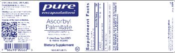 Pure Encapsulations Ascorbyl Palmitate - supplement