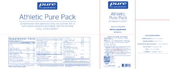 Pure Encapsulations Athletic Pure Pack - supplement