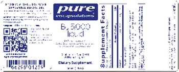 Pure Encapsulations B12 5,000 Liquid - supplement