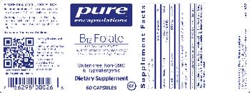 Pure Encapsulations B12 Folate - supplement