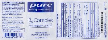 Pure Encapsulations B6 Complex - supplement