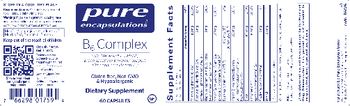 Pure Encapsulations B6 Complex - supplement