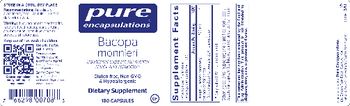 Pure Encapsulations Bacopa Monnieri - supplement