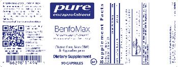 Pure Encapsulations BenfoMax - supplement
