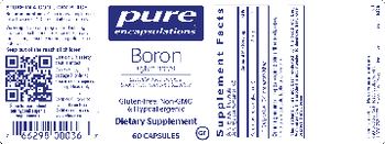 Pure Encapsulations Boron (Glycinate) - supplement