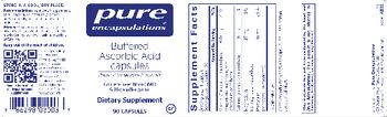 Pure Encapsulations Buffered Ascorbic Acid Capsules - supplement