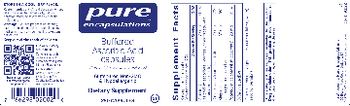 Pure Encapsulations Buffered Ascorbic Acid Capsules - supplement