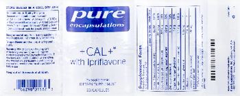 Pure Encapsulations +CAL+ with Ipriflavone - supplement