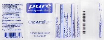 Pure Encapsulations CholestePure - supplement