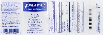 Pure Encapsulations CLA 1,000 mg - supplement