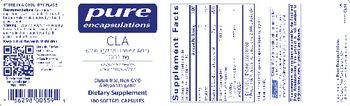 Pure Encapsulations CLA 1,000 mg - supplement