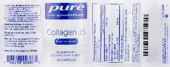 Pure Encapsulations Collagen JS - supplement